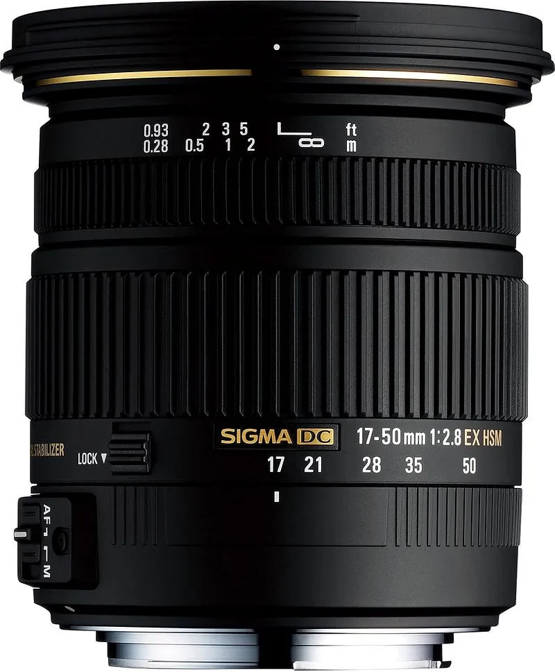 Sigma 17–50mm f/2.8 EX DC OS HSM