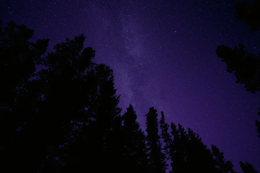 starry night sky
