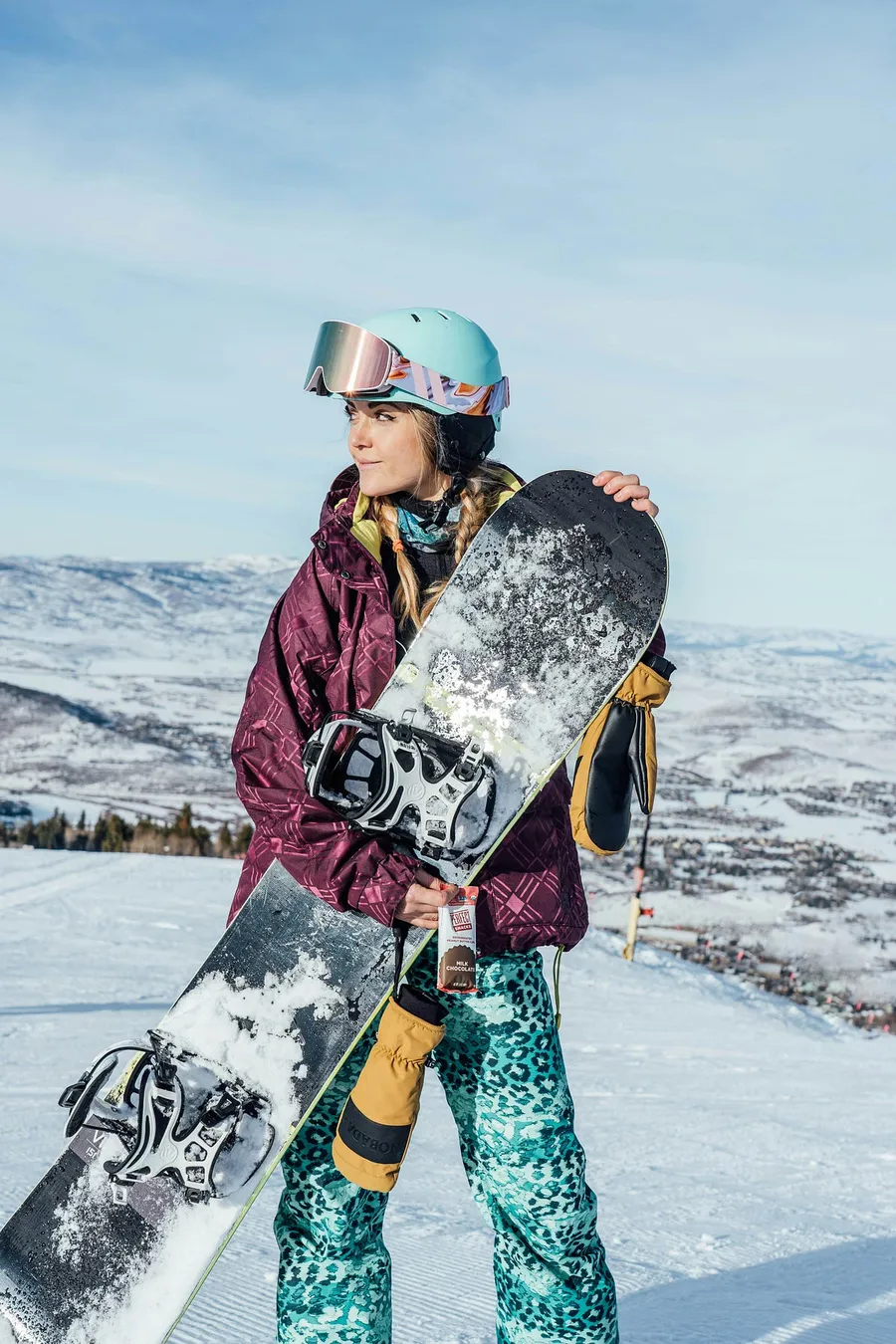 Snowboarding photography