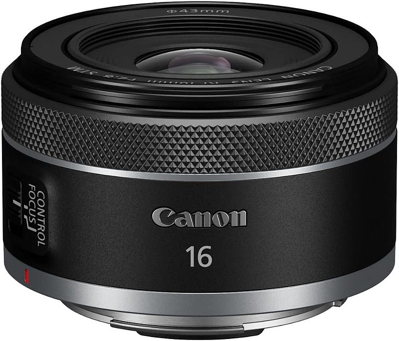 Canon RF 16mm f/2.8 STM