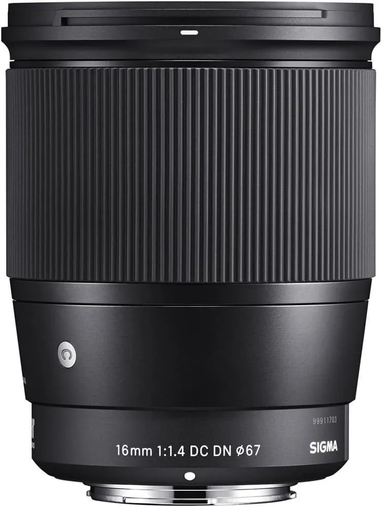 Sigma Contemporary Primes 16mm f/1.4