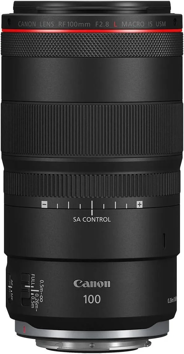 Canon RF 100mm f/2.8L Macro IS USM lens