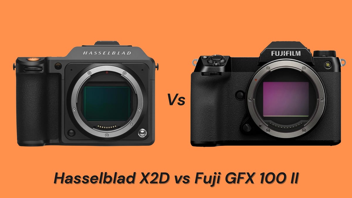 Hasselblad X2D vs Fuji GFX 100 II