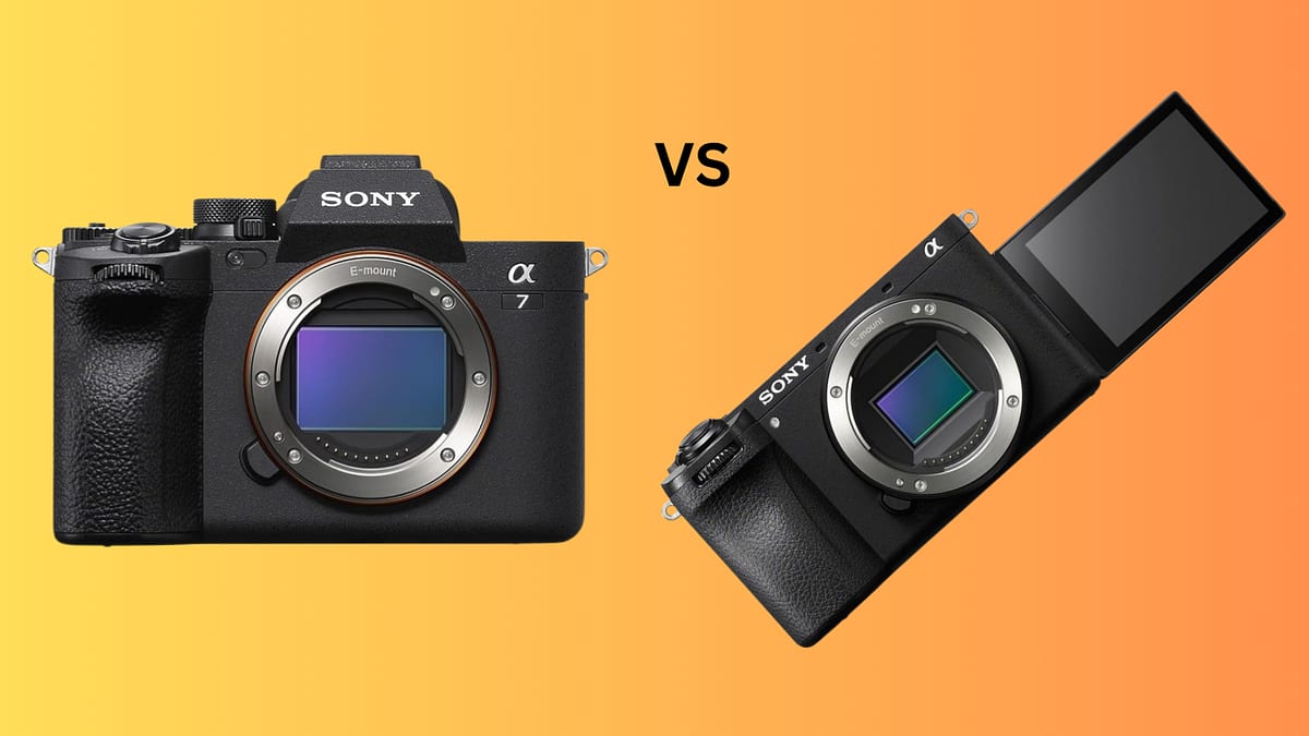 Sony A7IV Vs Sony A6700